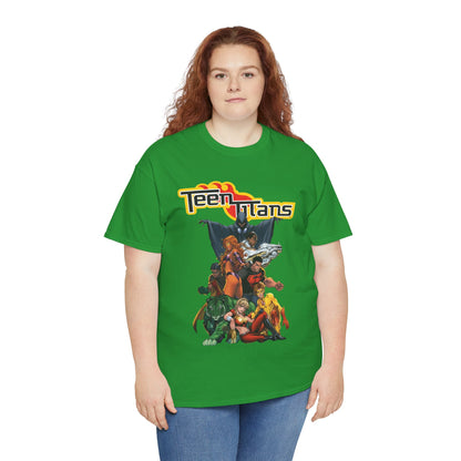 Teen Titans T-Shirt - Michael Turner Art - Cyborg, Raven, Wonder Girl, Superboy, Robin, Starfire - DC Comics