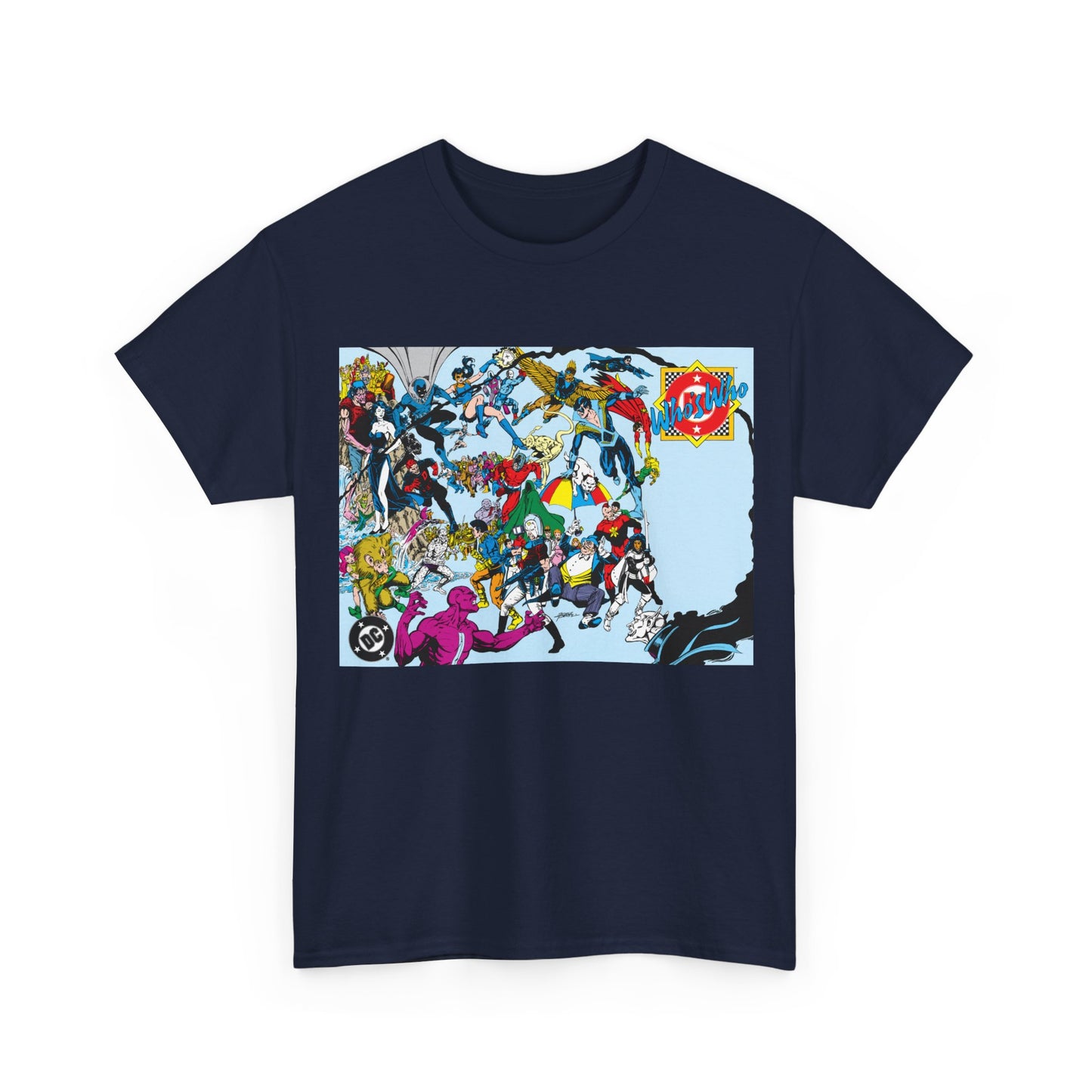 Who's Who in the DC Universe T-Shirt - George Perez Art - Nightwing - #17 Cover Art - DC Comics