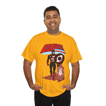 US Agent T-Shirt - Phil Jimenez Art - John Walker - Captain America Character - Marvel Comics