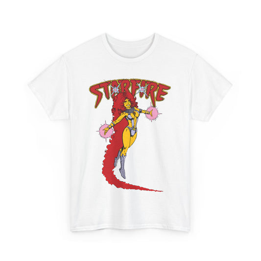 Starfire T-Shirt - George Perez Art - Popular New Teen Titans Character - DC Comics - Tamaran Princess