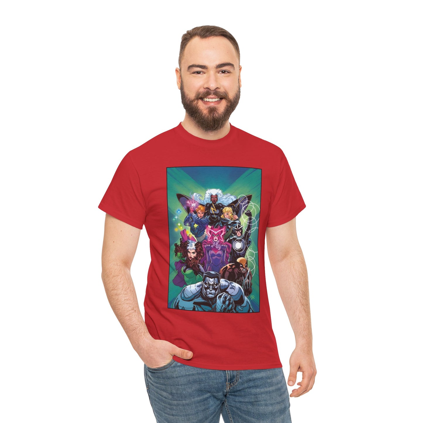 X-Men Outback T-Shirt - Russell Dauterman Art - Wolverine, Storm, Psylocke, Longshot, Dazzler - Marvel Comics