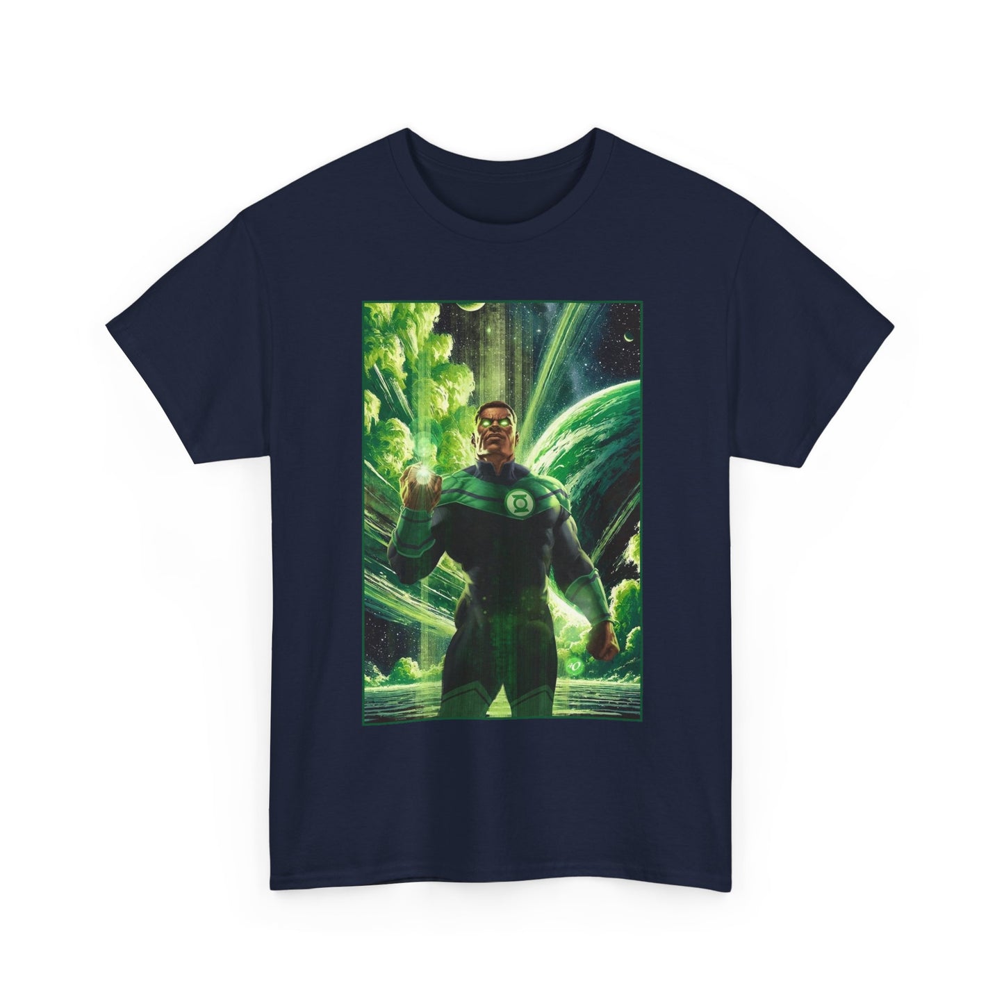 Green Lantern T-Shirt - Ariel Olivetti Art - John Stewart - DC Comics