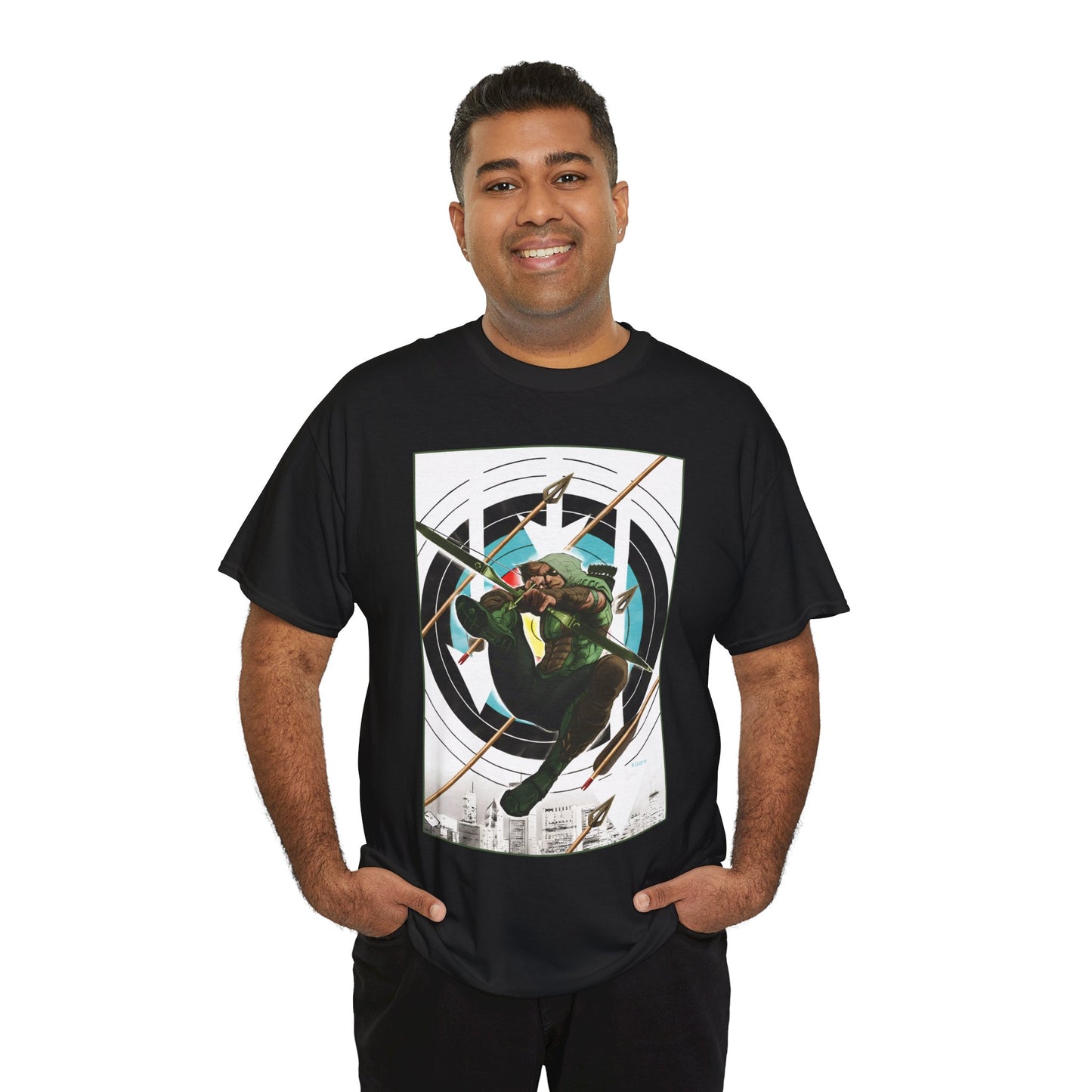 Green Arrow T-Shirt - Kaare Andrews Art - DC Comics