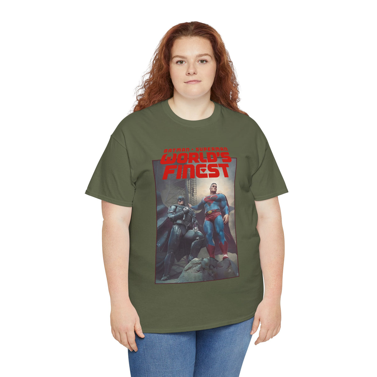Batman Superman World's Finest T-Shirt - Björn Barends Art - #20 Variant Cover Art - DC Comics