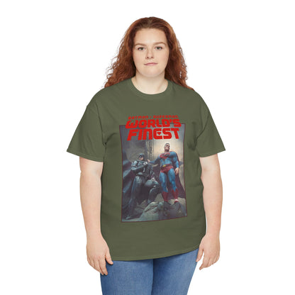 Batman Superman World's Finest T-Shirt - Björn Barends Art - #20 Variant Cover Art - DC Comics