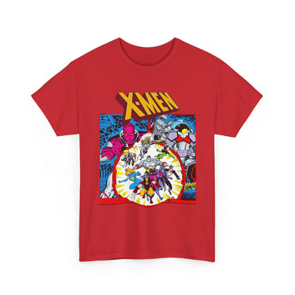 Uncanny X-Men T-Shirt - Arthur Adams Art - Wolverine, Havok, Rogue, Colossus, Psylocke, Longshot, Storm, Dazzler - High Evolutionary - Marvel Comics
