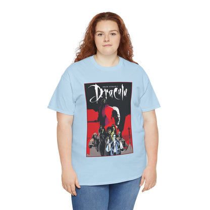 Bram Stoker's Dracula T-Shirt - Mike Mignola Art - Francis Ford Coppola Movie - Mina Murray, Jonathan Harker