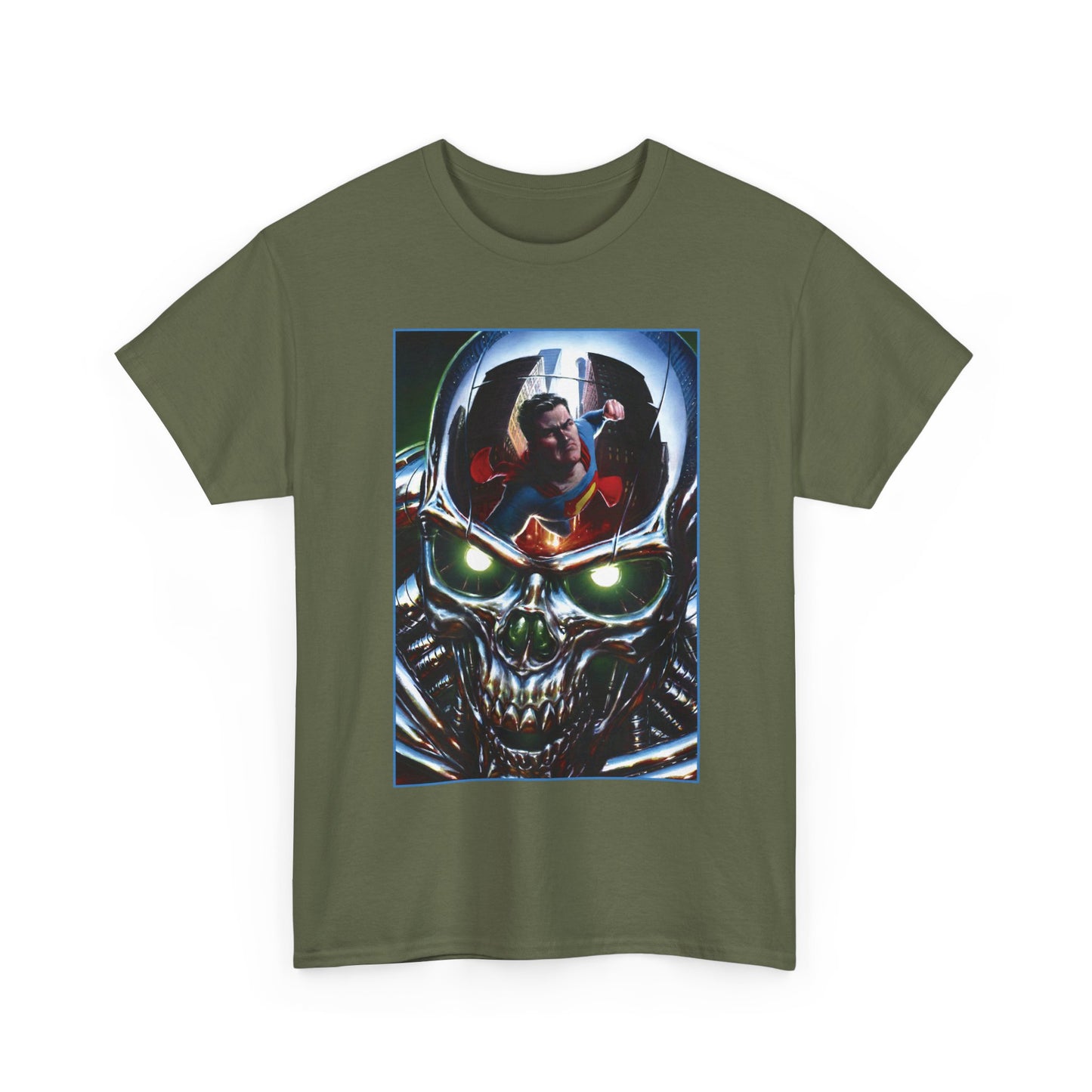 Superman T-Shirt - Steve Beach Art - Vs Metallo - Action Comics #1051 Cover - DC Comics