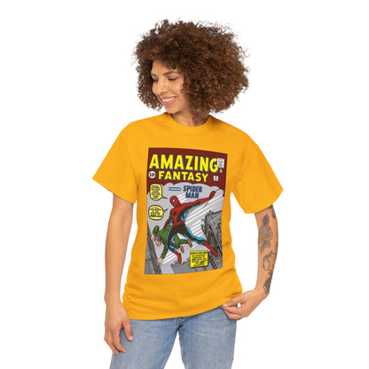 Amazing Fantasy #15 T-Shirt - Steve Ditko Art - 1st Appearance of Spider-Man - 2026 Movie - Marvel Comics