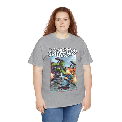 Amazing Spider-Man T-Shirt - Todd McFarlane Art - Green Goblin Vs Hobgoblin - Marvel Comics