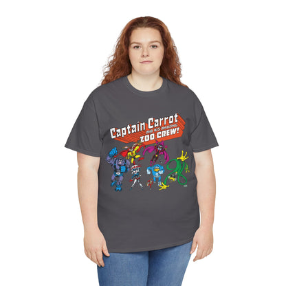 Captain Carrot & the Zoo Crew T-Shirt - 1980s Funny Animal Comic Series - DC Comics