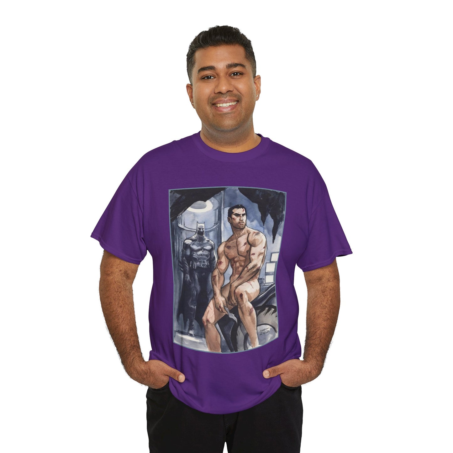 Batman in the Buff T-Shirt - DC Comics