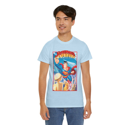 Superman The Animated Series T-Shirt - DC Comics - WB Cartoon 1990s - Metropolis - Man of Steel - Daily Planet