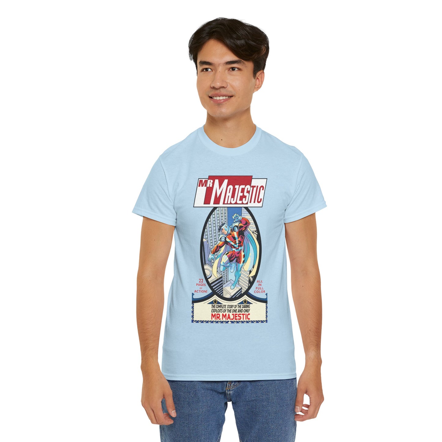 Mr. Majestic T-Shirt - Ed McGuiness Art - DC/Wildstorm Comics