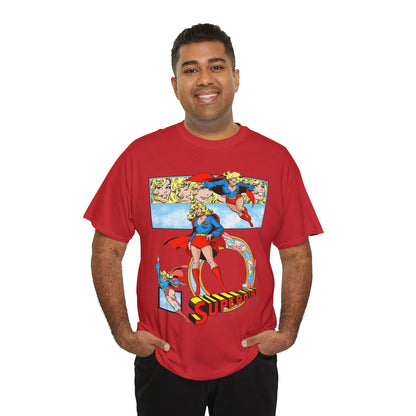 Supergirl T-Shirt - Krypton, Superman, Kara, Kandor - DC Comics - 1980s Art - Style Guide - Superman's Cousin