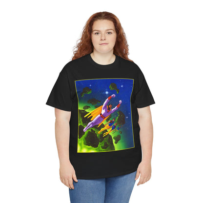 Space Ghost T-Shirt - Steve Rude Art - Jan, Jace, Blip - Gorgeous Art of 1960s Cartoon Icon