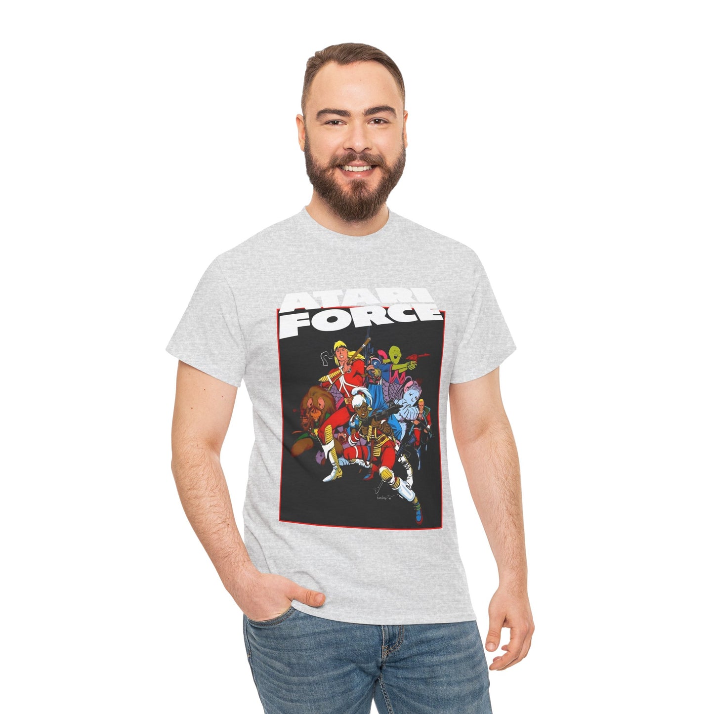 Atari Force T-Shirt - José Luis García-López Art - Tempest, Dart, Hukka, Morphea, Babe, Pakrat, Blackjak - DC Comics