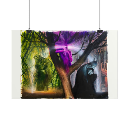 Black Orchid Rolled Poster - Dave McKean Art - Batman & Swamp Thing - DC/Vertigo Comics - Multiple Sizes Up to 24"x36"