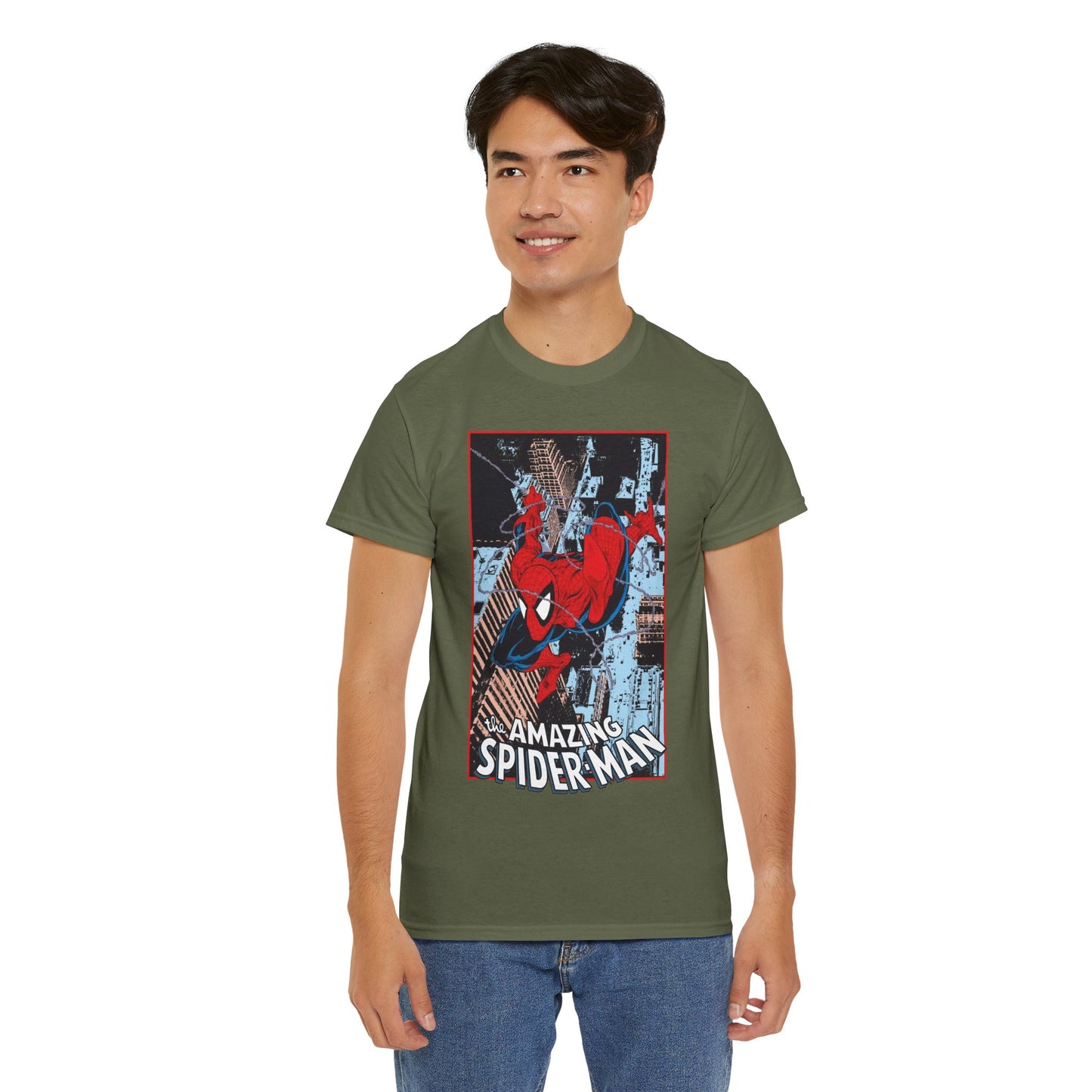 Amazing Spider-Man T-Shirt - Todd McFarlane Art - Spidey - Art from #316 - Marvel Comics