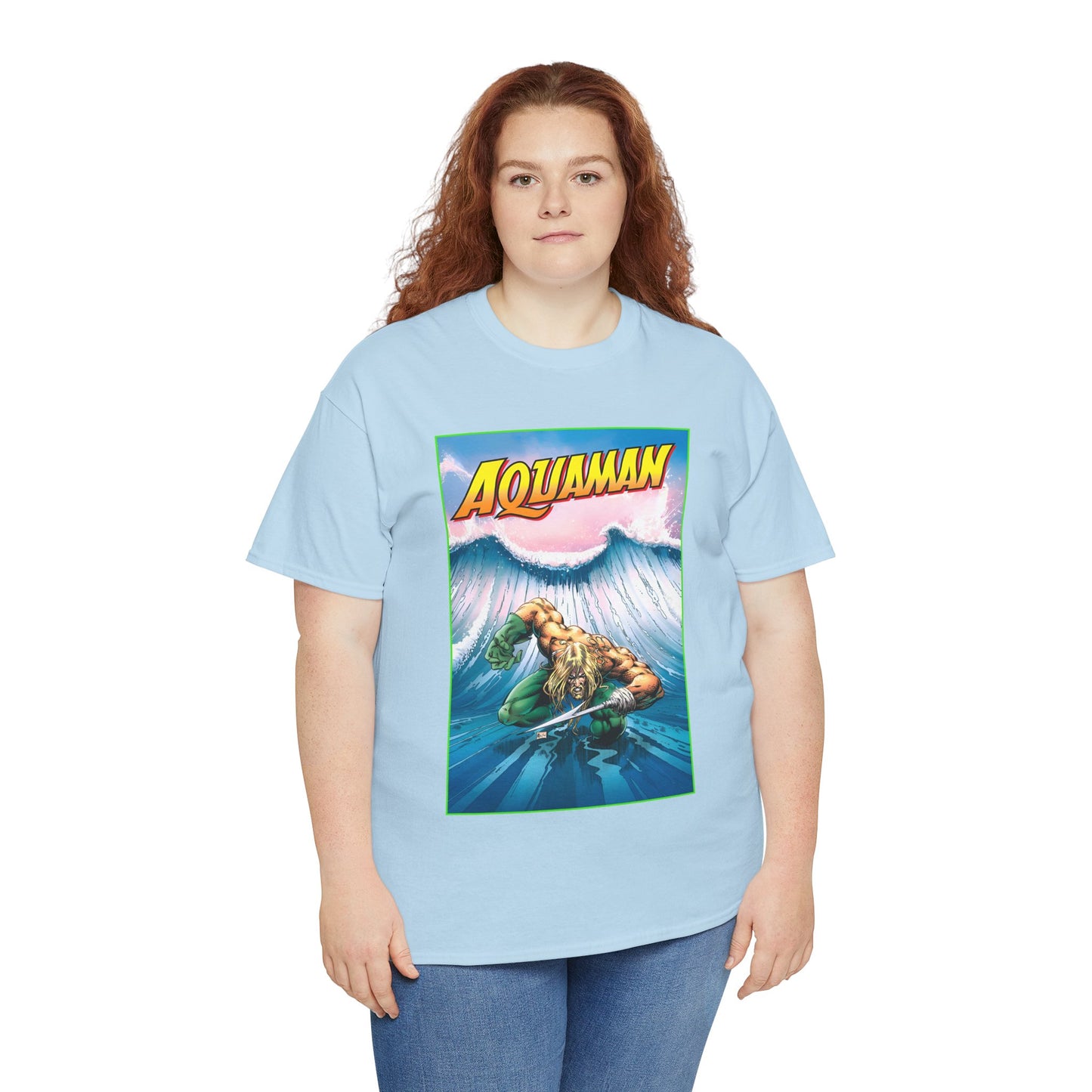 Aquaman T-Shirt - Justice League Member & Leader - Arthur Curry - Atlantis - DC Comics