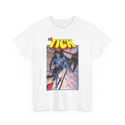 The Tick T-Shirt - Ben Edlund Creation - Popular 1980s Superhero