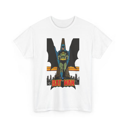 Batman T-Shirt - George Perez Art - JLA 80s Postcard Set - DC Comics - Gotham City - Justice League of America Member