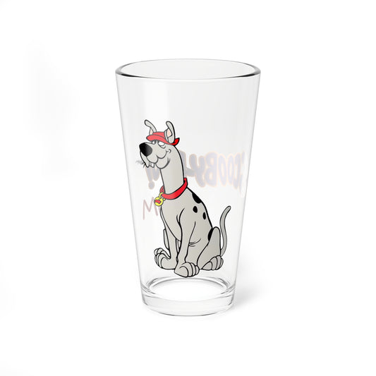 Scooby Dum Pint Glass, 16oz - Scooby Doo Cousin - Hanna-Barbera Cartoon TV 1970s & 1980s - Mystery, Inc - Beloved Animation Character