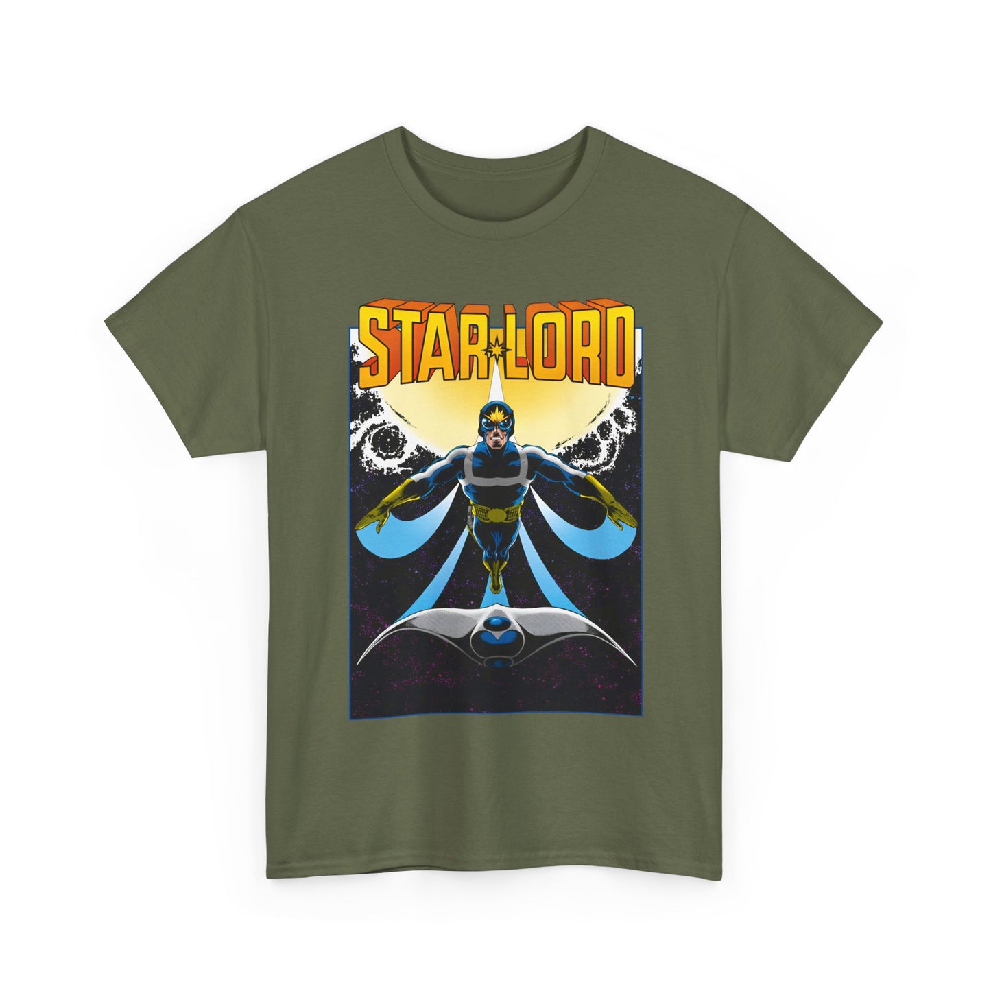Star-Lord T-Shirt - John Byrne Art - Special Edition #1 Cover - Peter Quill, Guardians of the Galaxy - Marvel Comics