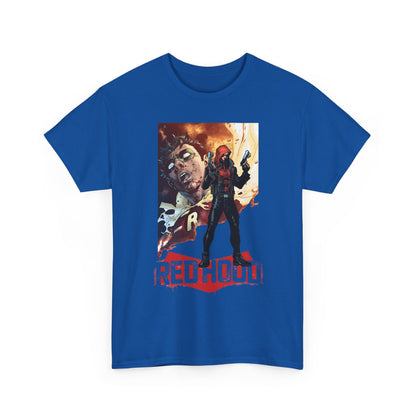 Red Hood T-Shirt - Jim Lee Art - Jason Todd, Batman Sidekick - Gotham Hero - DC Comics