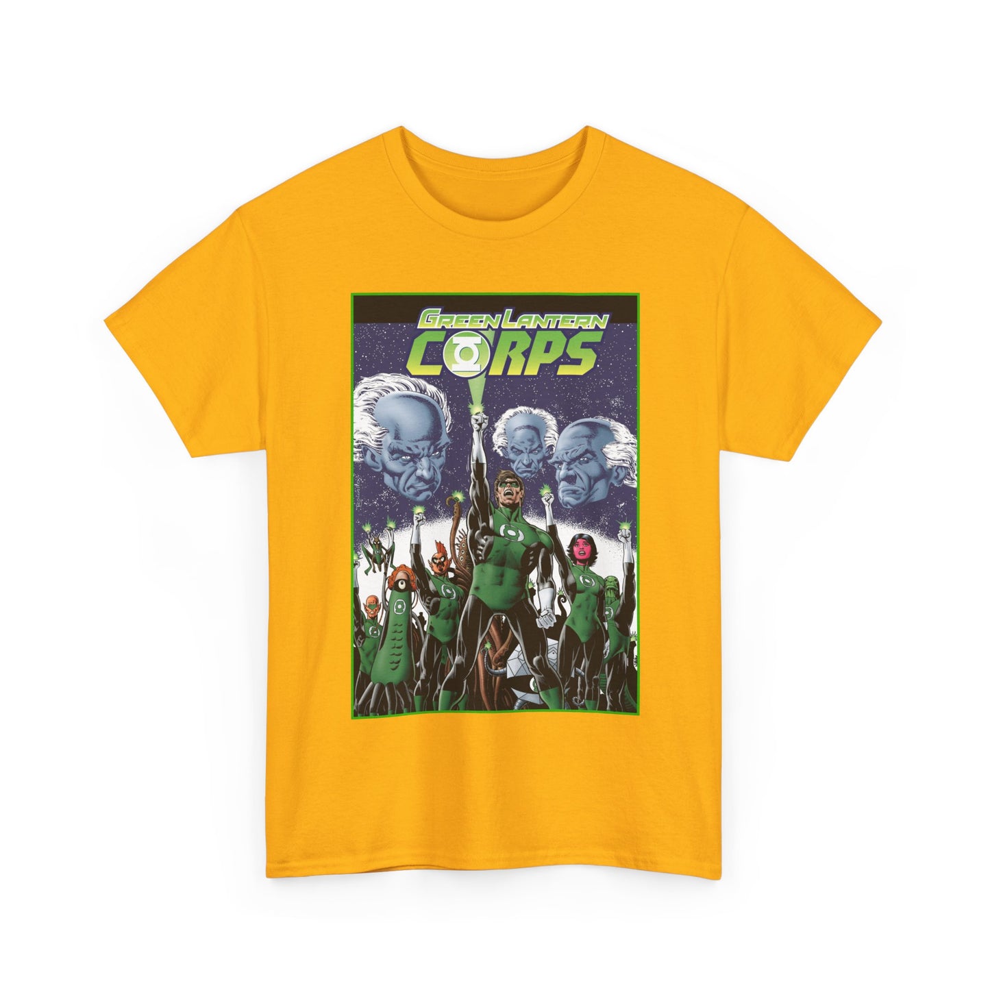 Green Lantern Corps T-Shirt - Hal Jordan, Guardians, Tomar Re, Oa - DC Comics