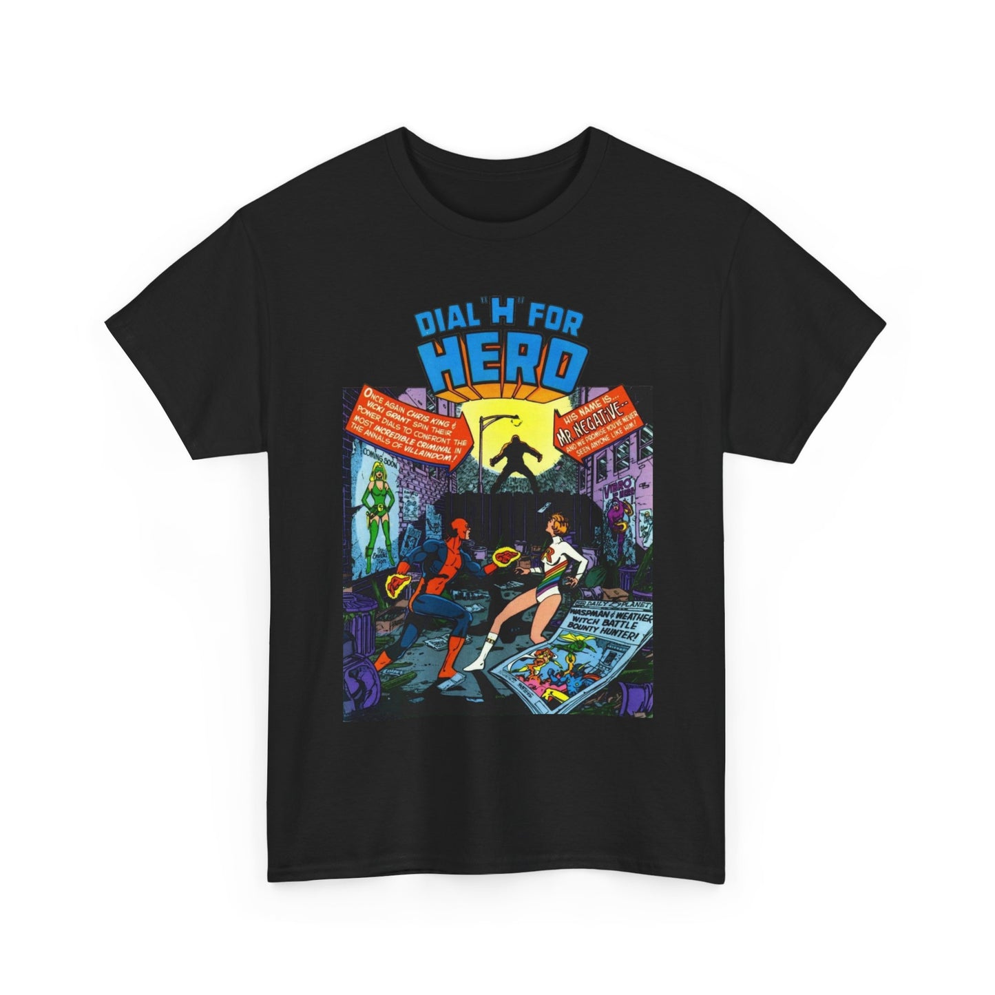 Dial "H" For Hero T-Shirt - George Perez Art - Adventure Comics - DC Comics