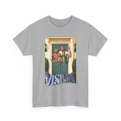Vision T-Shirt - Mike Del Mundo Art - Avengers Member - The Visions Family - Tom King Story - Future MCU Series - Marvel Comics