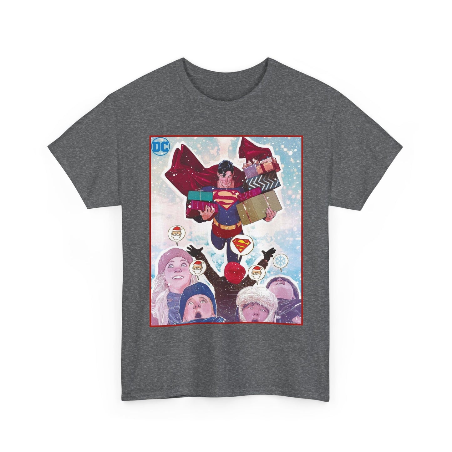 Superman Santa T-Shirt - Mitch Gerads Art - DC Comics