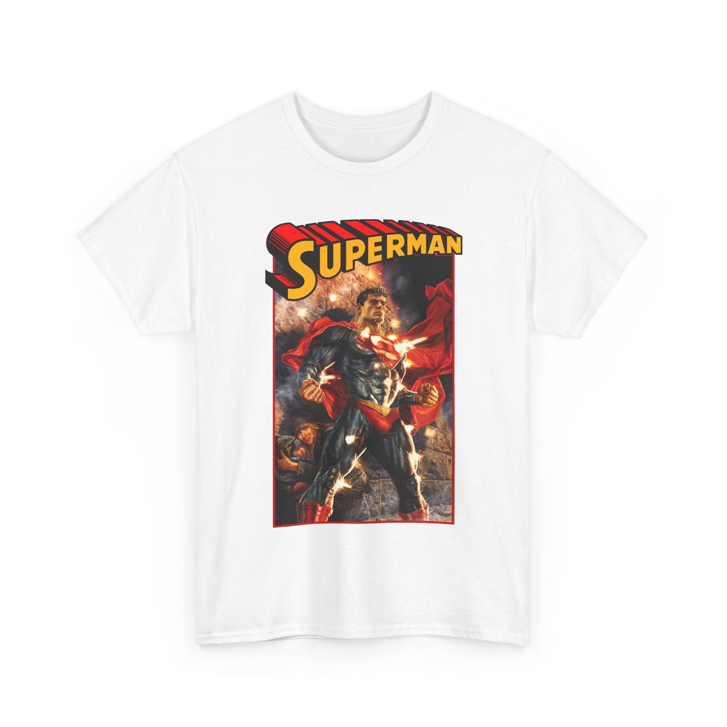 Superman T-Shirt - Lee Bermejo Art - Action Comics Variant Cover - Man of Steel, Metropolis - DC Comics