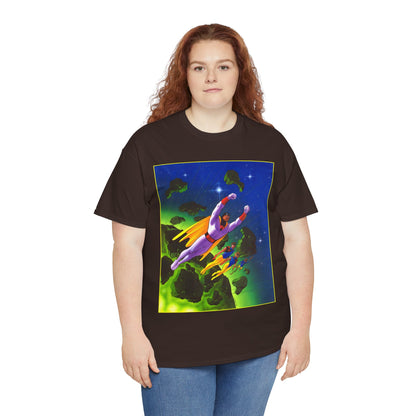 Space Ghost T-Shirt - Steve Rude Art - Jan, Jace, Blip - Gorgeous Art of 1960s Cartoon Icon