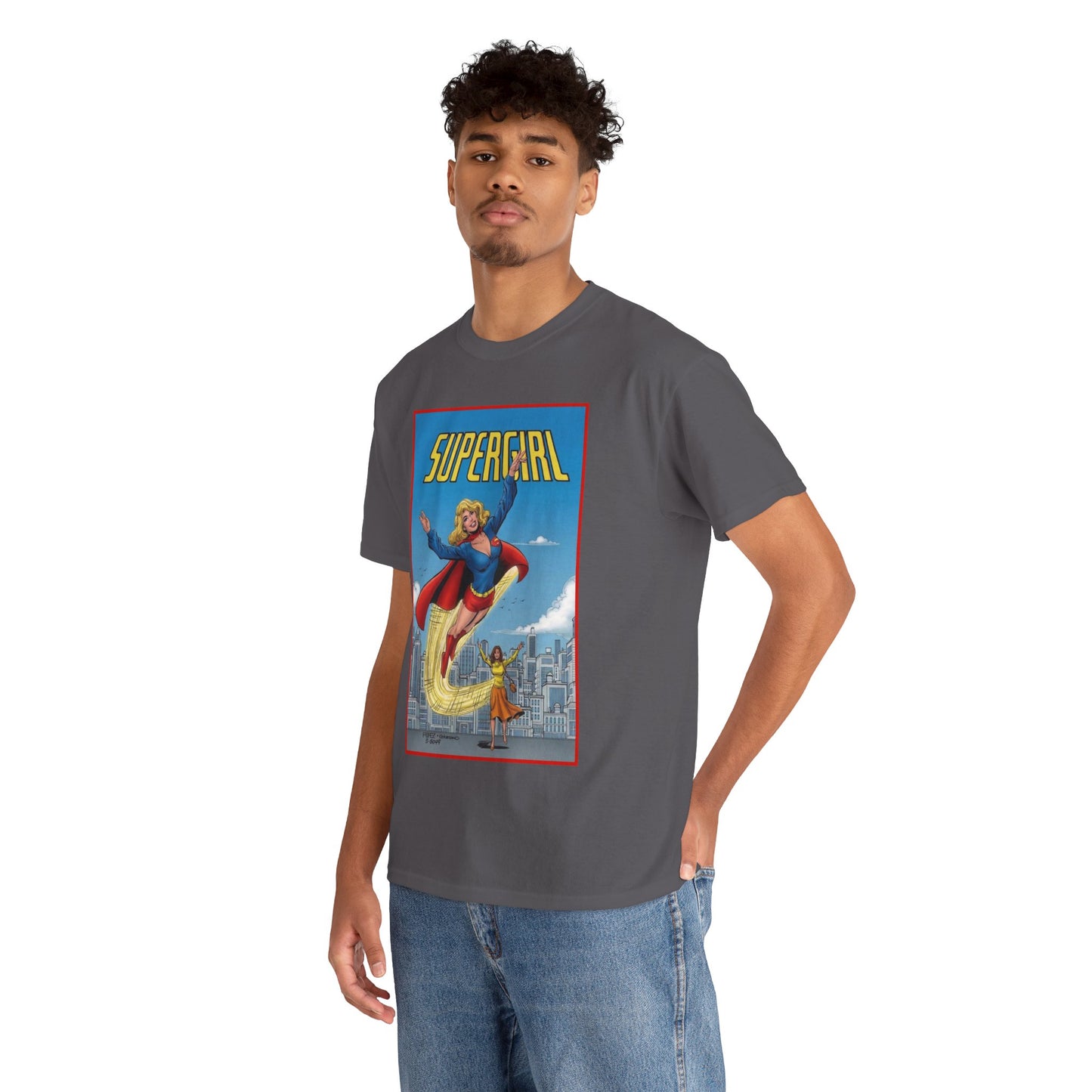 Supergirl T-Shirt - George Perez Art - Kara, Maid of Might - 2026 Movie - DC Comics