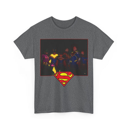 Superboys T-Shirt - Taurin Clarke Art - Superboy Prime, Connor Kent, Clark Kent, Jon Kent - DC Comics