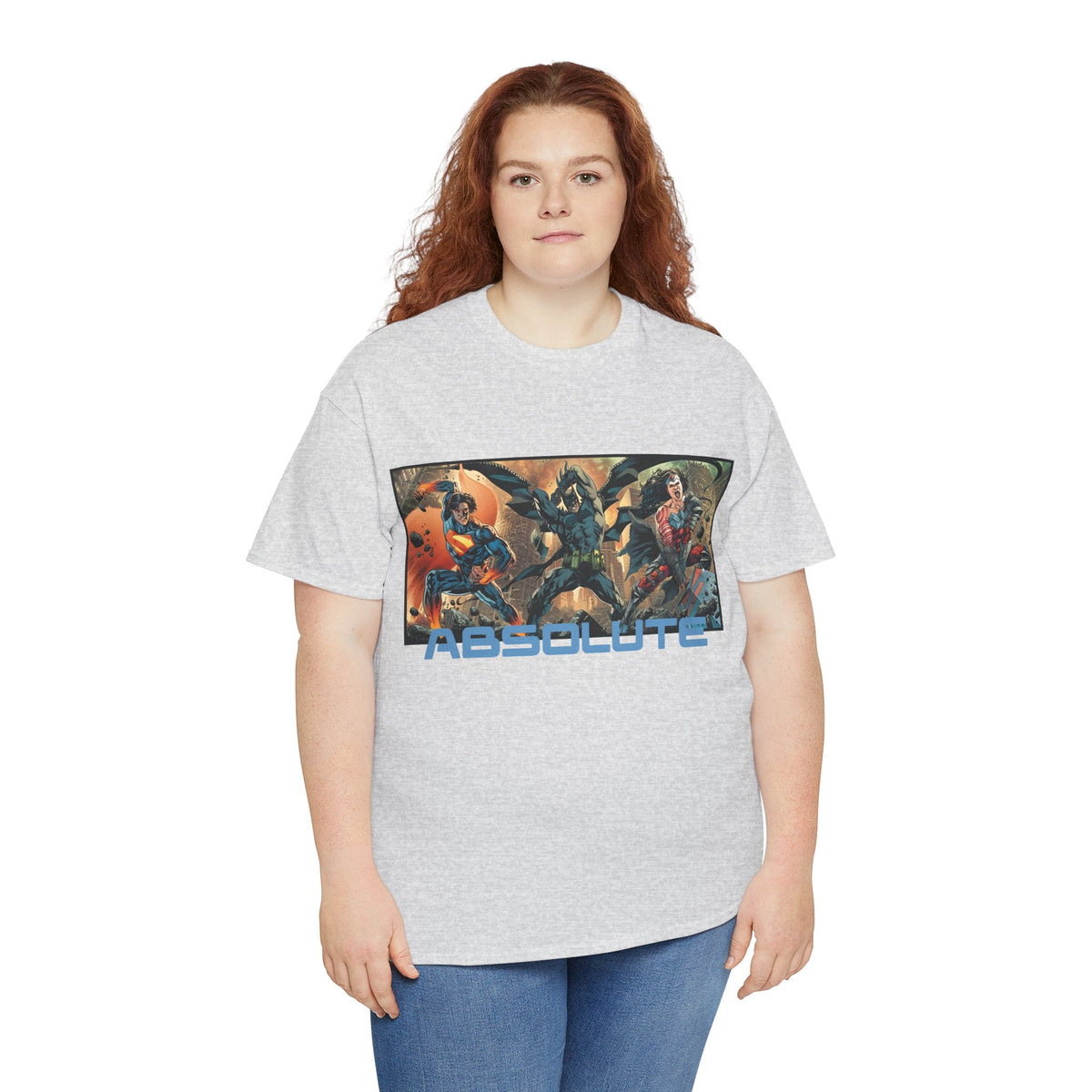Absolute Trinity T-Shirt - Bryan Hitch Art - Batman, Superman, Wonder Woman - DC Comics
