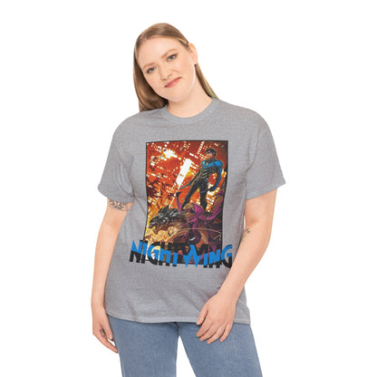 Nightwing & Spoiler T-Shirt - Jonboy Meyers Art - Gotham City & Bludhaven - DC Comics