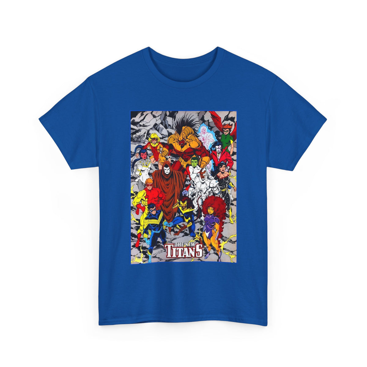 New Titans T-Shirt - Tom Grummett Art - Nightwing, Pantha, Phantasm, Wildebeest, Red Star, Troia - DC Comics