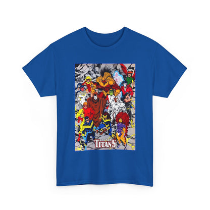 New Titans T-Shirt - Tom Grummett Art - Nightwing, Pantha, Phantasm, Wildebeest, Red Star, Troia - DC Comics