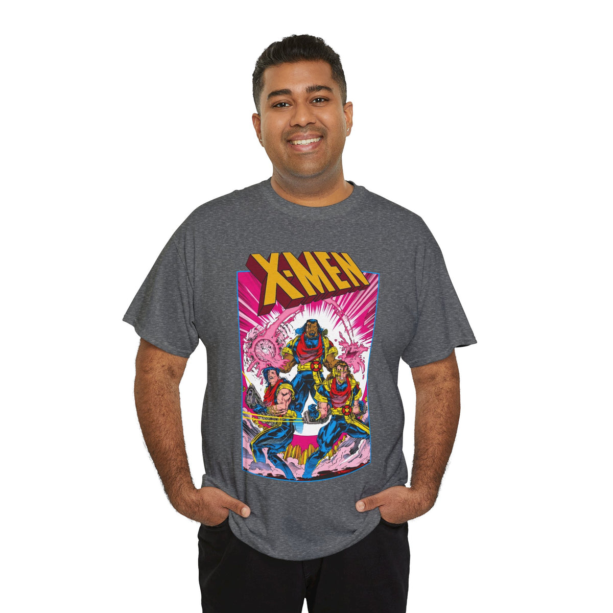 X-Men T-Shirt - Whilce Portacio Art - Bishop - Marvel Comics
