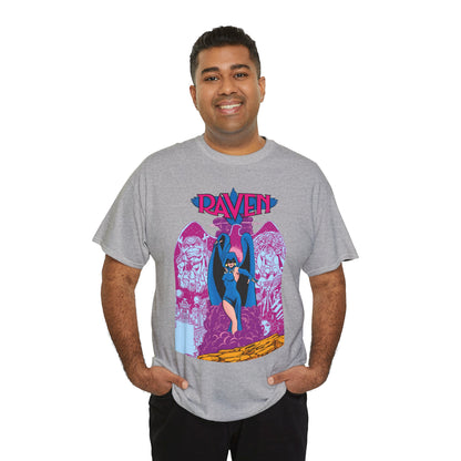 Raven T-Shirt - George Perez Art - New Teen Titans - Trigon, Azarath - DC Comics
