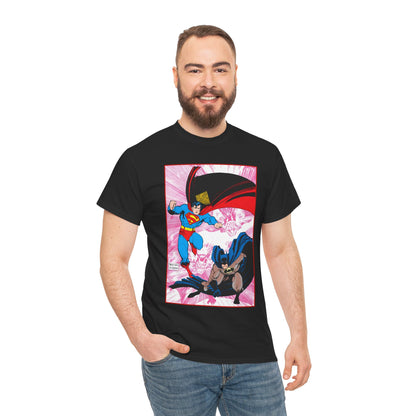 Batman Vs Superman T-Shirt - Arthur Adams Art - Action Comics Annual #1 Cover - DC Comics