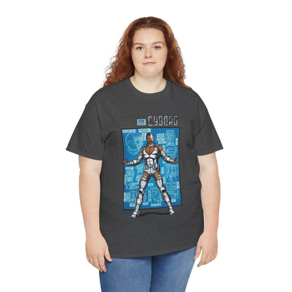 Cyborg T-Shirt - George Perez Art - New Teen Titans Pin-Up Poster - Victor Stone - DC Comics