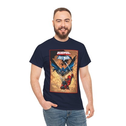 Deadpool & Batman T-Shirt - Greg Capullo Art - DC & Marvel Comics - Crossover - Slade Wilson, Bruce Wayne - 2025