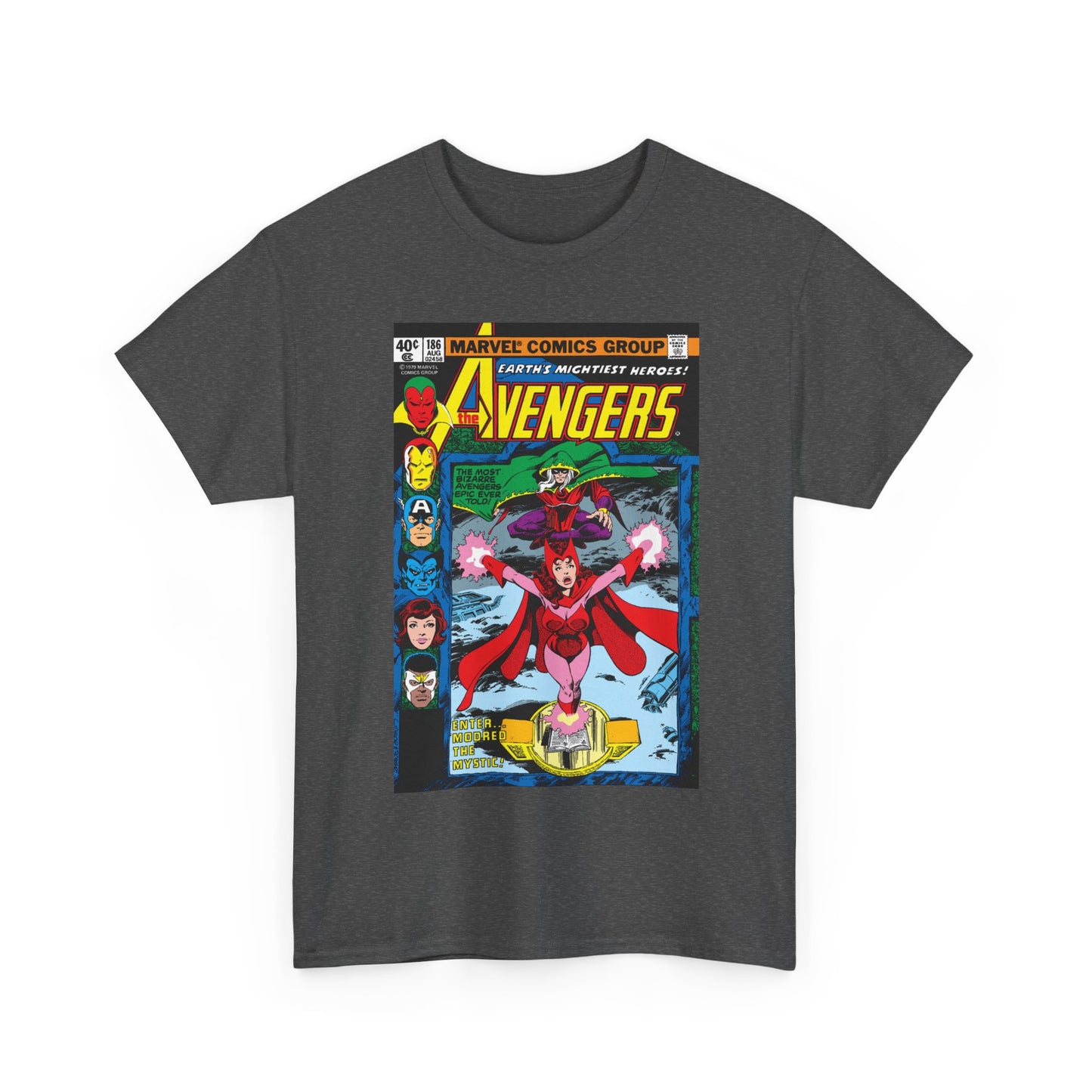Avengers #186 T-Shirt - John Byrne Art - Scarlet Witch - Marvel Comics
