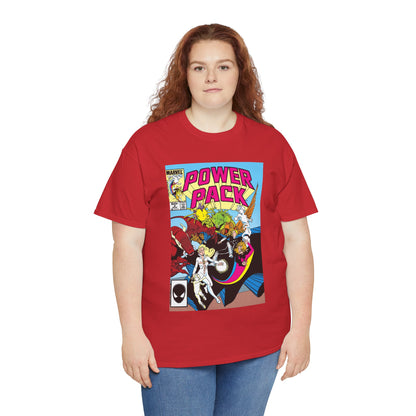 Power Pack #8 T-Shirt - With Cloak & Dagger - Marvel Comics