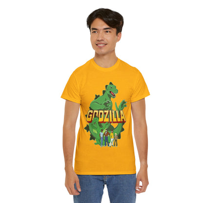 Godzilla T-Shirt - Popular 1970s Hanna-Barbera Cartoon - Godzooky - Retro 70s Animation - Toho - King of the Monsters