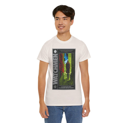Watchmen Ad T-Shirt - Dave Gibbons Art - Rorschach - DC Comics